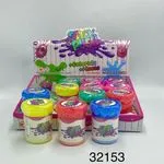 Zabawki Stick Push - Kolorowa Masa Plastyczna Slime 12 szt.