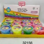 Zabawki Super Slime Bubble - Kolorowa Masa Plastyczna, 12 szt.