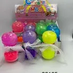 Zabawki Crystal Mud Bubble - Masa Plastyczna Slime 12 szt.