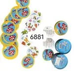 Gra Dobble Spot it Jr. Animals - metalowa puszka, 12 szt