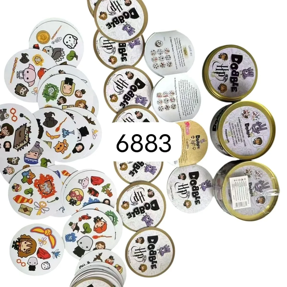Gra Dobble Harry Potter w metalowej puszce, 12 szt / Paczka