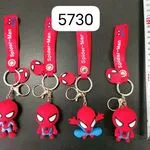 Brelok do Kluczy Spider Man Gumowy 3D z Paskiem 24 szt.