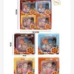 Naklejki Sweet Food - Zestaw Mini Figurek Jedzenie 12 szt. 9x9cm