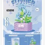 Klocki Kwiaty Flower 224PCS Gipsówka Baby's Breath w Doniczce