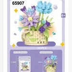 Klocki Kwiaty Flower Basket 321PCS - Kosz z Kwiatami 6+