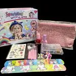 Zestaw Make Up Sparkling dla Dzieci z kosmetyczką i tatuażami