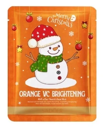 Maska do twarzy SADOER Orange VC Brightening 30szt/op