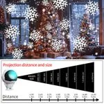 Projektor LED Śnieg i Plamki White Snow & Spot