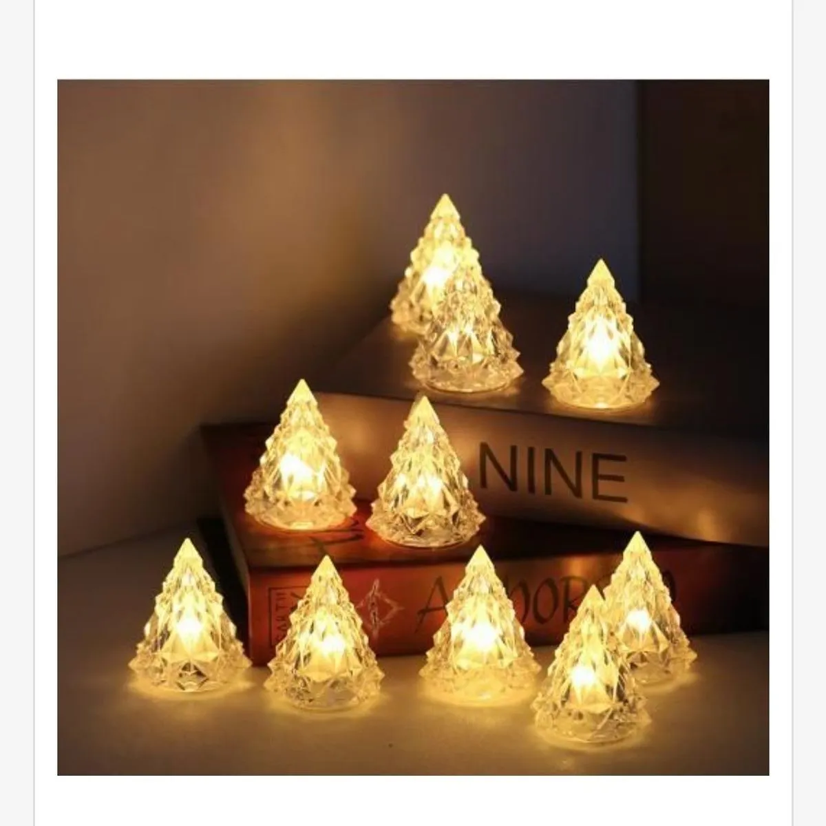 Lampki LED choinki 5x6cm