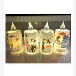 Świece LED dekoracyjne 4x8cm z motywem par