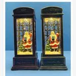 Lampki świąteczne budka telefoniczna z LED, 2 kolory