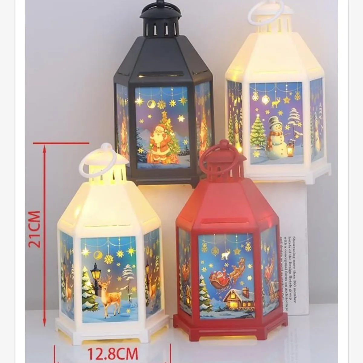 Lampki Świąteczne LED 21cm x 12.8cm
