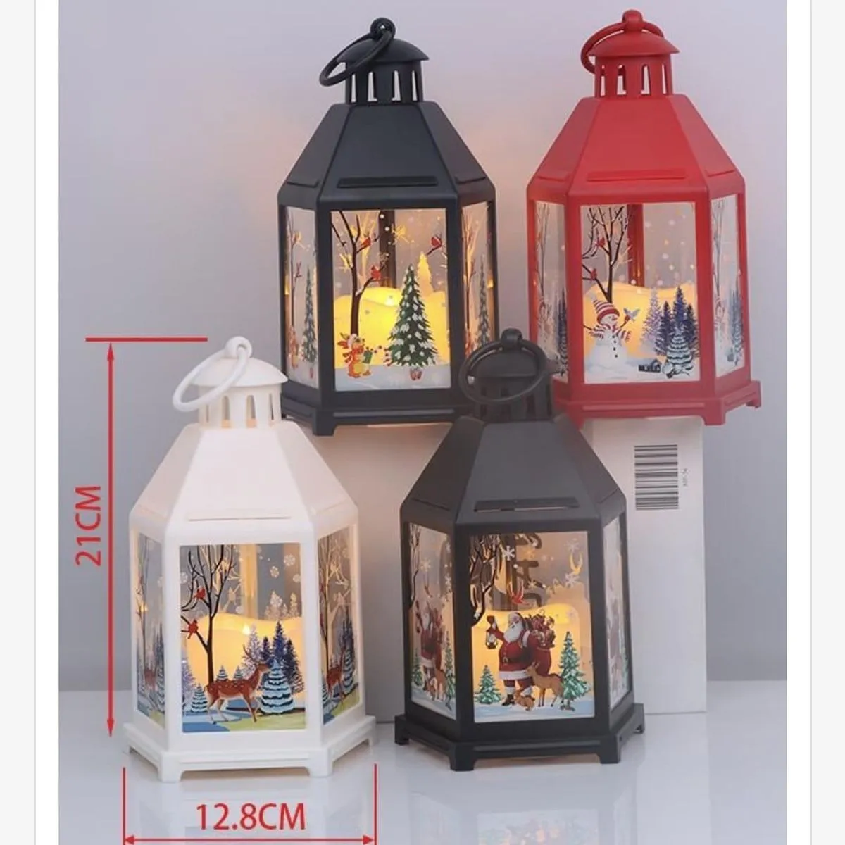 Lampki Świąteczne LED 12.8x21cm