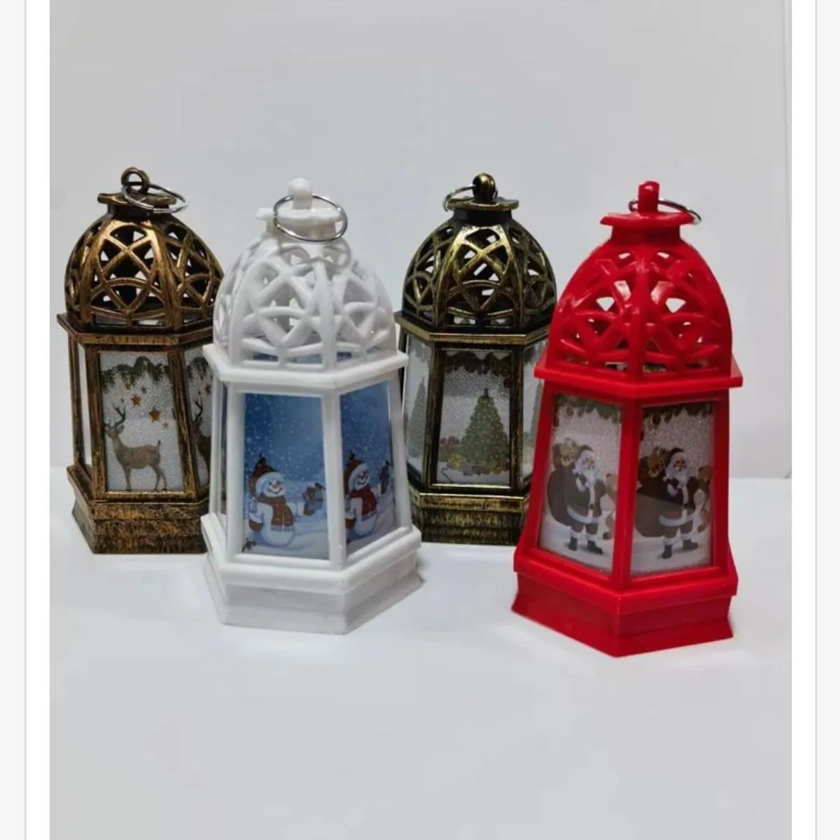Lampki świąteczne LED 7.3x13cm multikolor