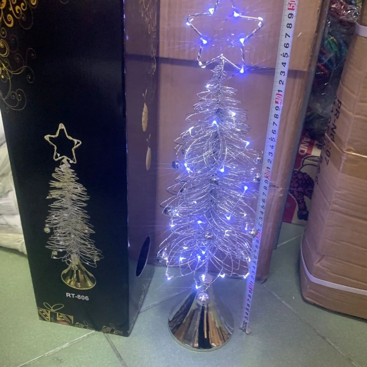 Świecąca choinka LED 50 cm NT-500