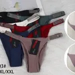 Majtki damskie S-L/XL/XXL z ozdobami LY-03