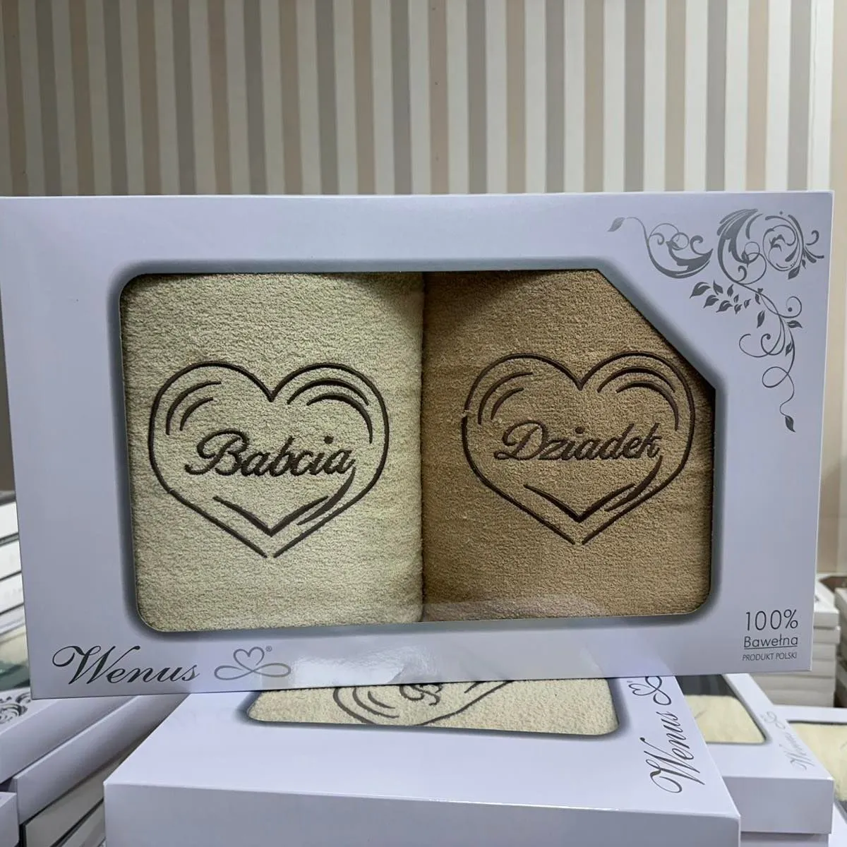 Ręczniki Babcia & Dziadek 2PCS 70/140 Venus