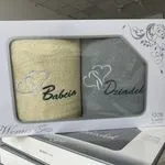 Ręczniki Babcia & Dziadek 2PCS 70/140 100% bawełna
