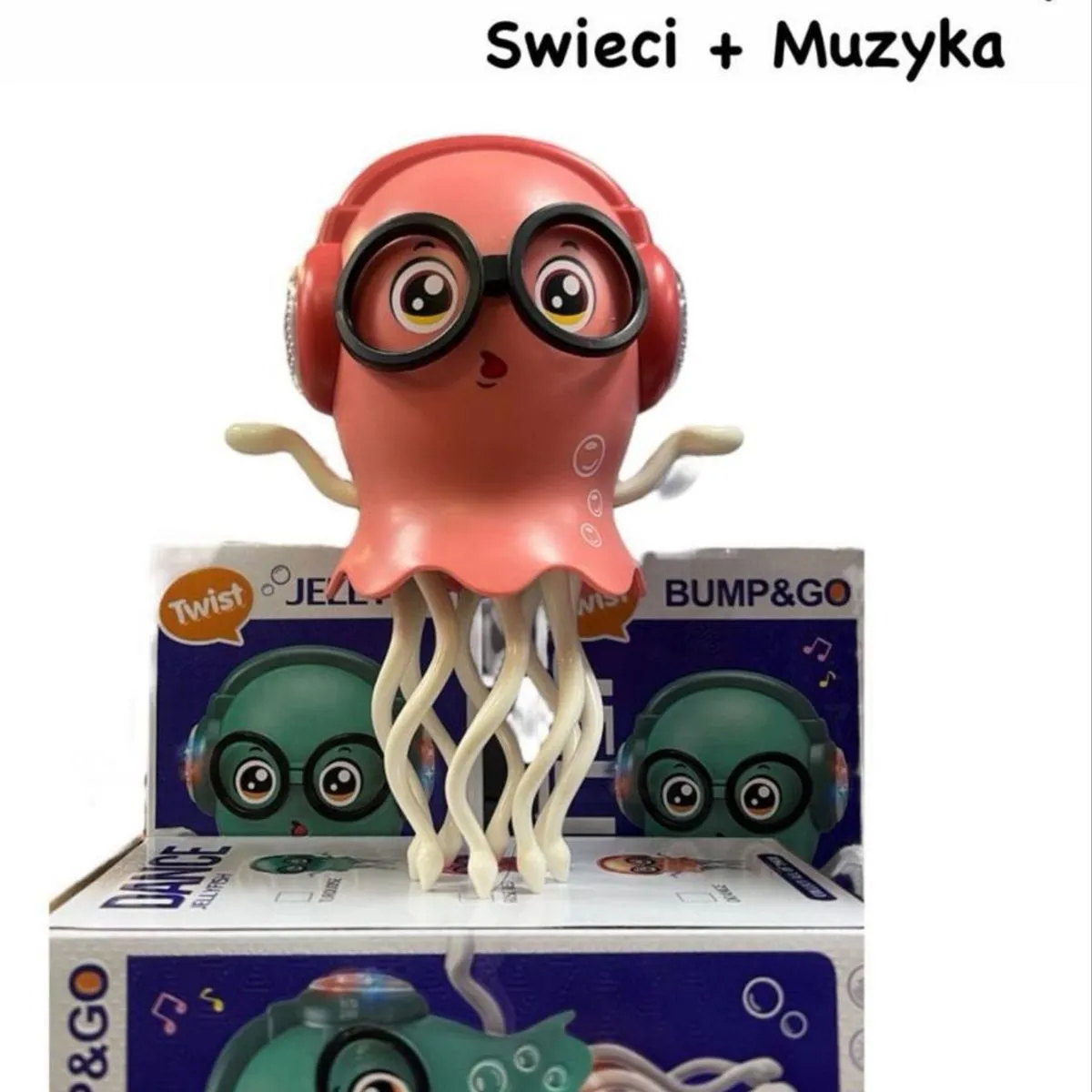 Zabawka Bump & Go Jelly Fish Duża na baterie