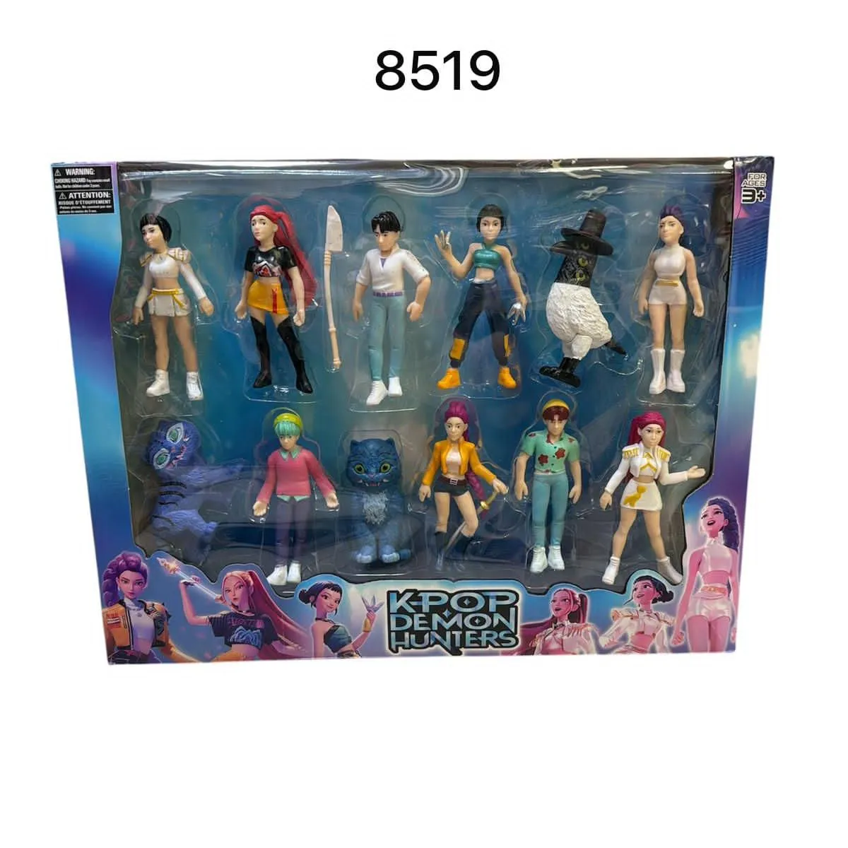 Figurki Kpop Demon Hunters 12PCS