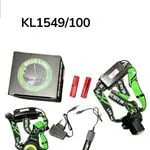 Latarka Czołowa LED K1549/100 Zielona