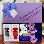 Zestaw Prezent Walentynki Only You Collection z misiem i różami