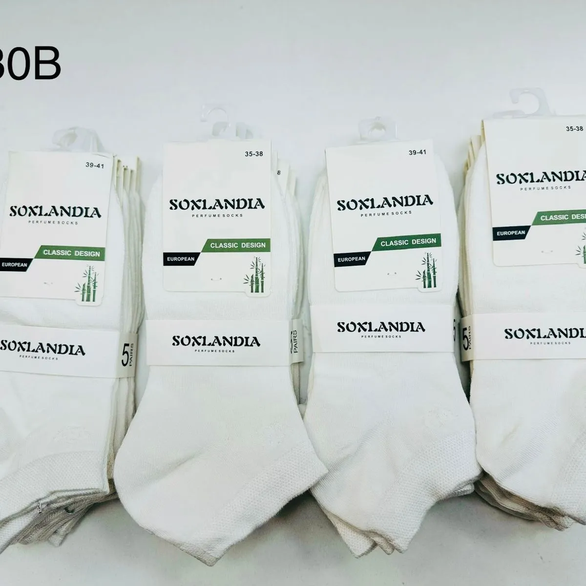 Skarpetki damskie Soxlandia L30B Classic Design 5 szt