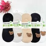 Skarpetki damskie bamboo z misiem 29-42, 5 par