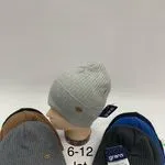 Czapki dziecięce beanie 6-12 lat szare brązowe granatowe