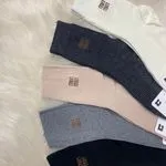 Skarpetki damskie z napisem Miu Miu, 5 kolorów