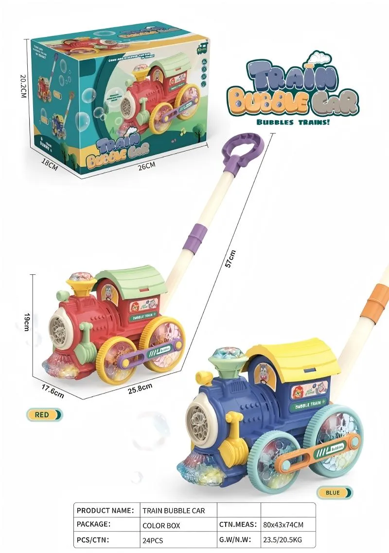 Pchacz Pociąg do Baniek Train Bubble Car