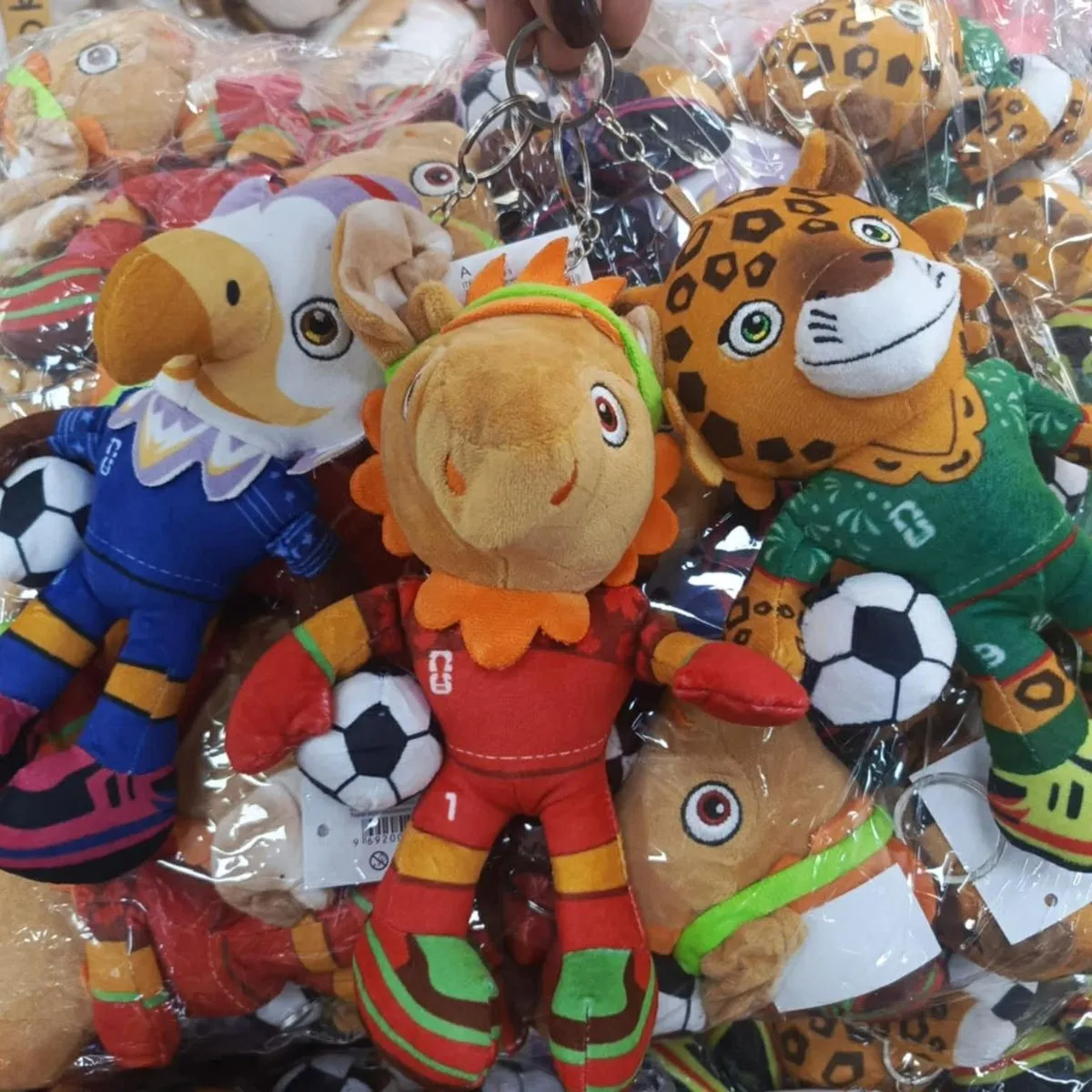 Brelok Maskotka Piłka Zwierzęta Sportowe