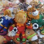 Brelok Maskotka Piłka Zwierzęta Sportowe