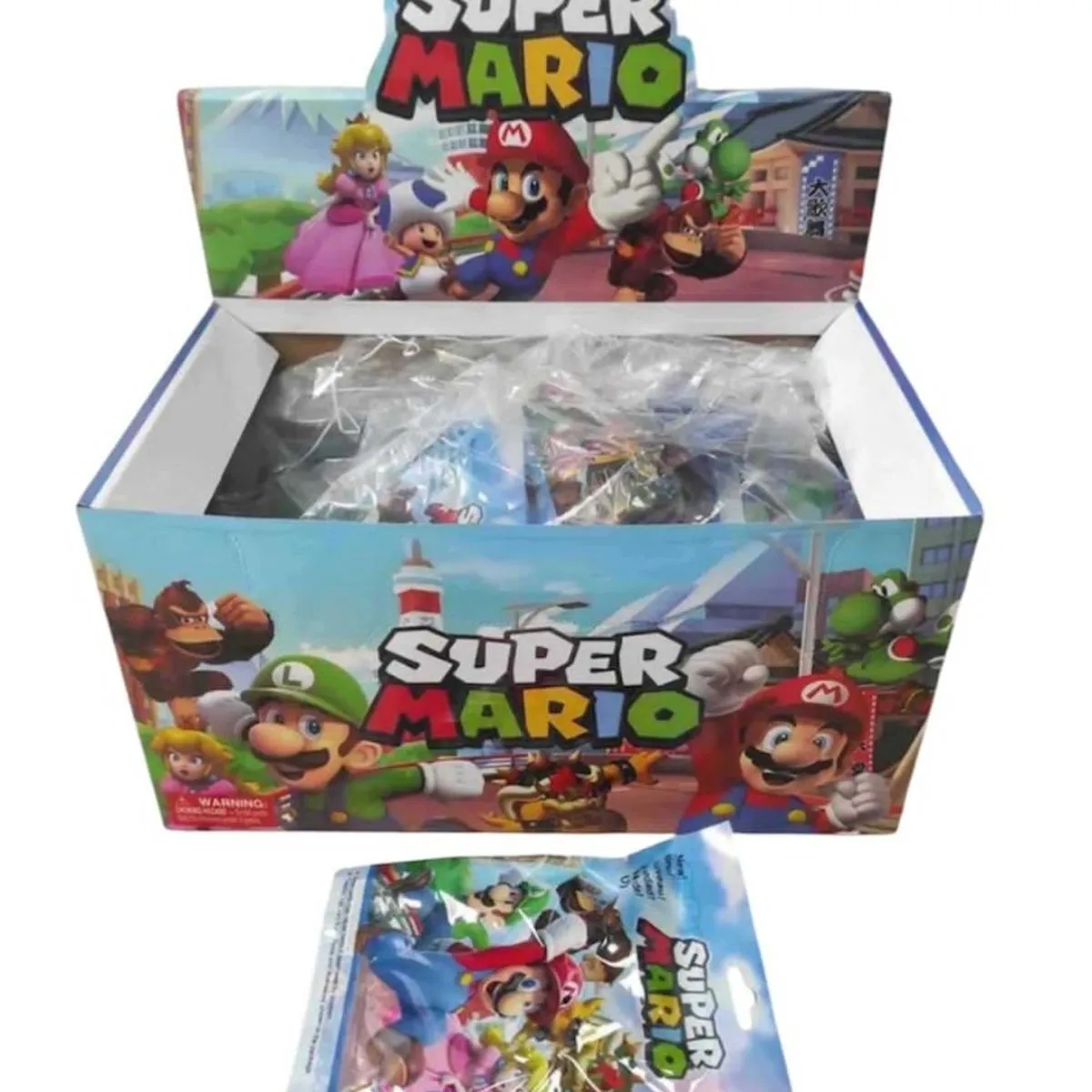 Saszetki Super Mario z zabawkami