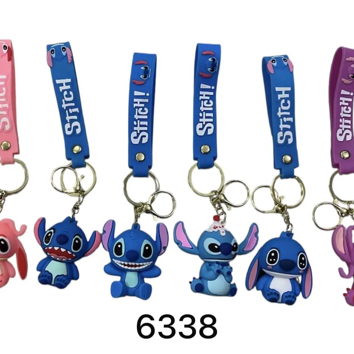Brelok do Kluczy Stitch Lilo & Stitch 6 kolorów