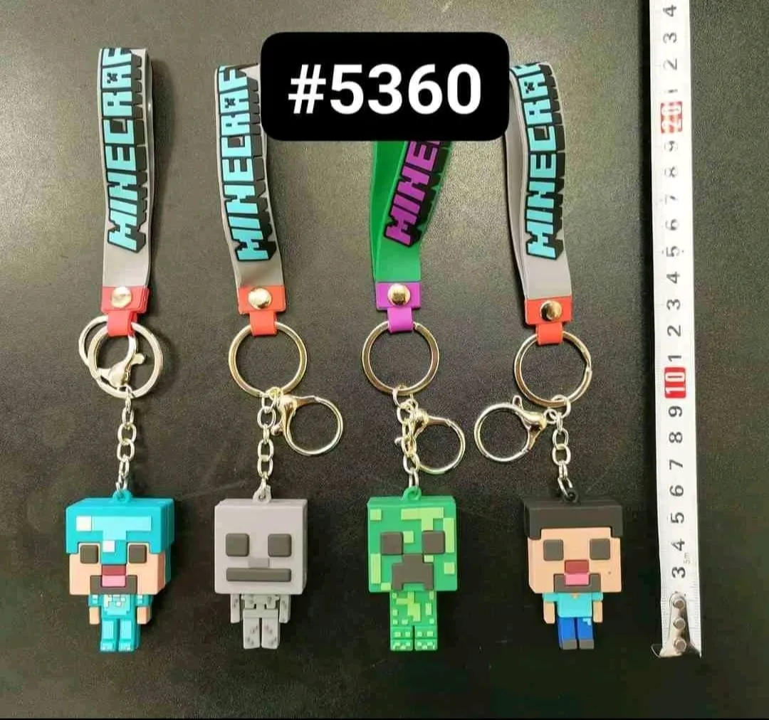 Brelok do Kluczy Minecraft Postacie #5360