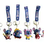 Brelok do Kluczy Stitch 6 wzorów niebieski