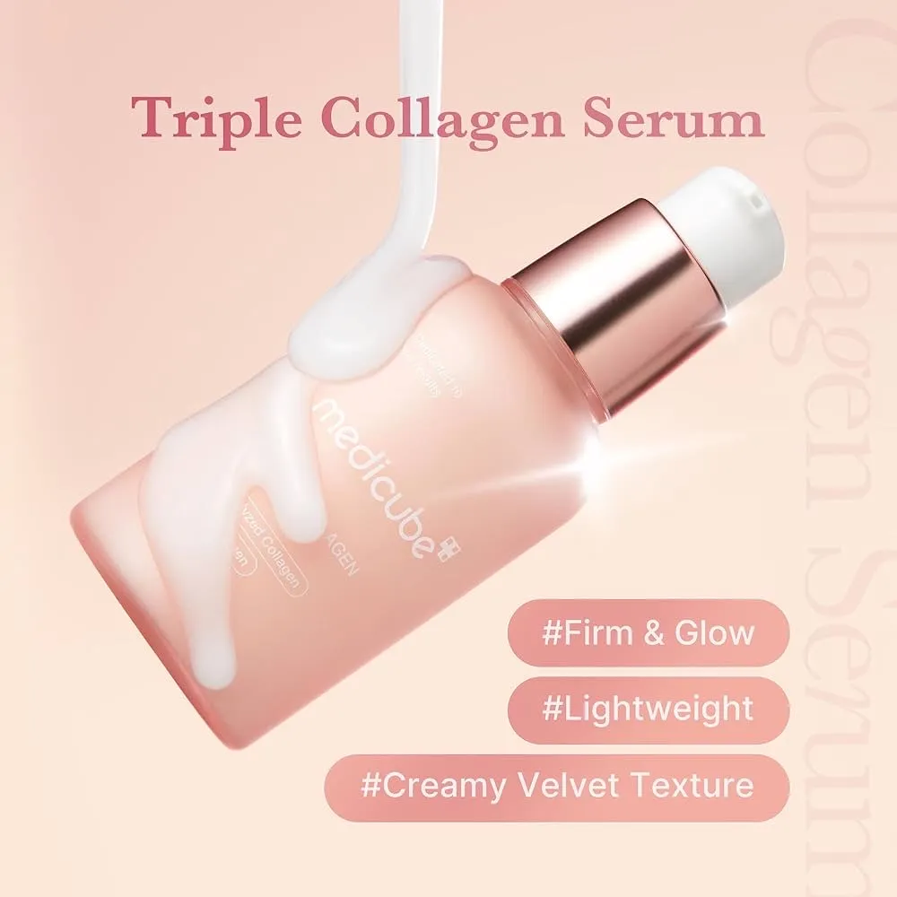 Serum Triple Collagen Mediocube do twarzy