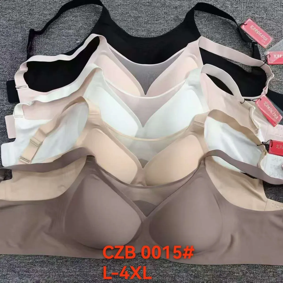 Biustonosz damski bezszwowy L-4XL