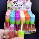 Lipbalm Magic Your Life Rose Lipgloss Show Color - Zestaw 24 szt.