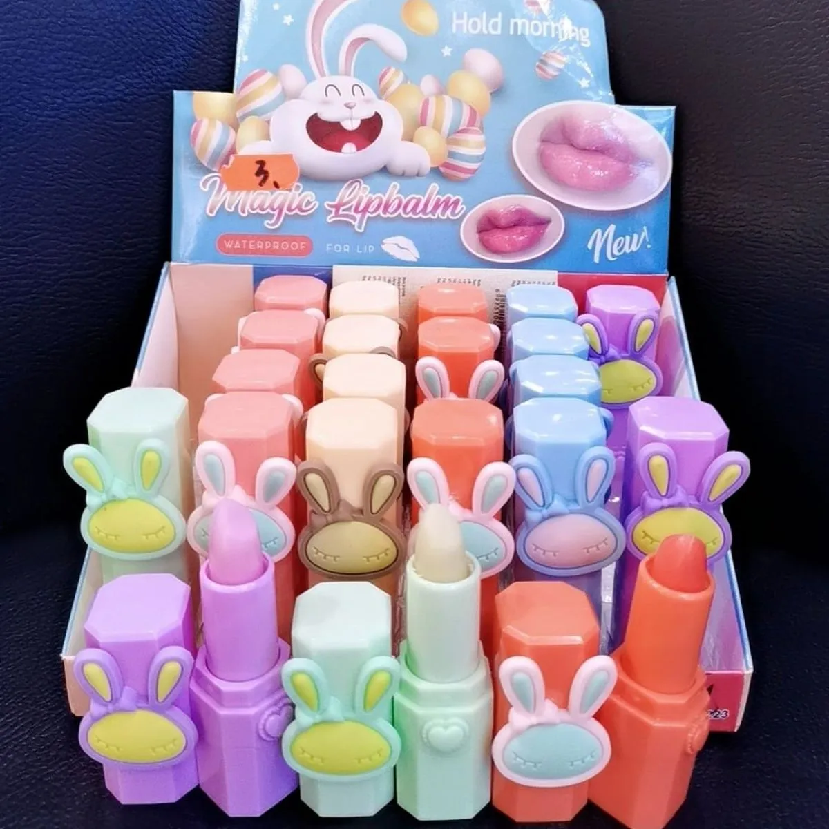Magic Lipbalm do Ust Króliczek Hold Morning, 24 szt.