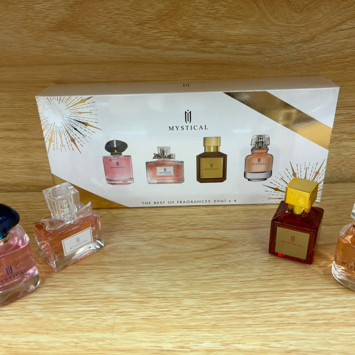 Zestaw Perfum Mystical 4x30ml - Elegancki Komplet 4 Zapachów