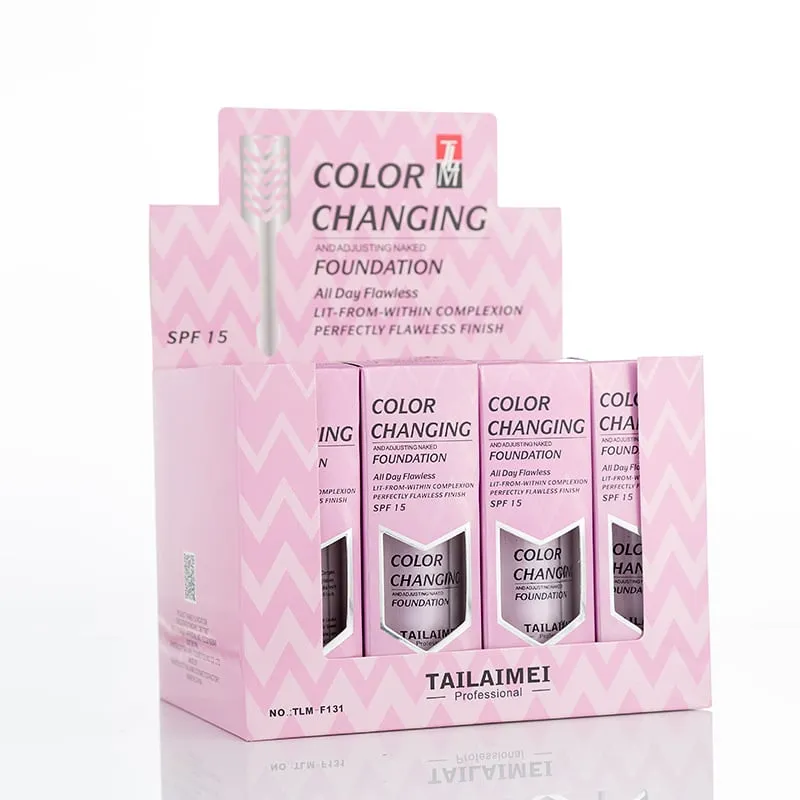 Samoregulujący Podkład TAILAIMEI Color Changing SPF 15 - 12 szt.