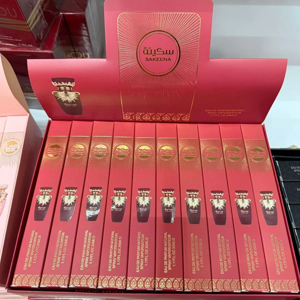 Perfumy SAKEENA 35ml Eau de Parfum - Zestaw 20 sztuk Display