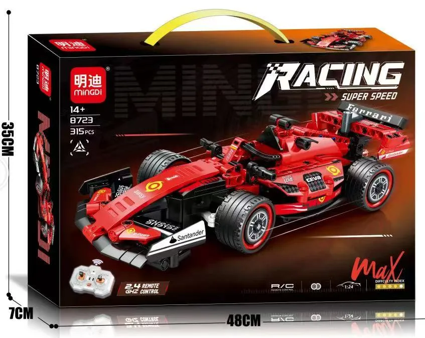 Klocki Mini Racing Super Speed Auto 315PCS 48cm