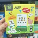 Gra logiczna Logic Key 40 elementów, STEM, Part-I
