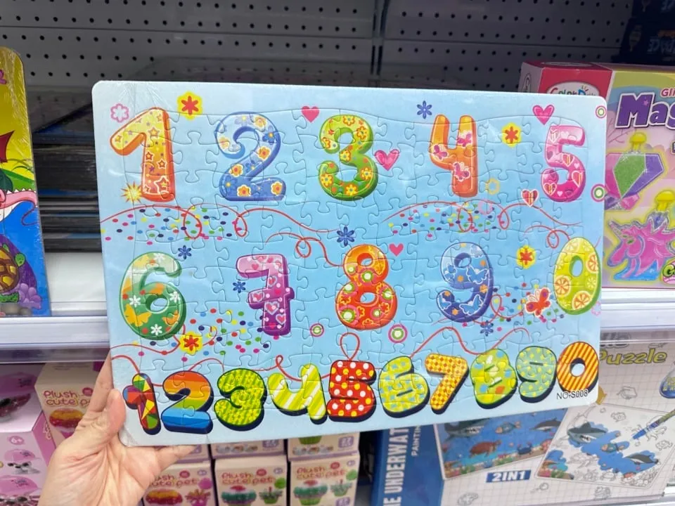 Puzzle dla dzieci PK12120 bajkowe zwierzęta, żaba z dużymi oczami