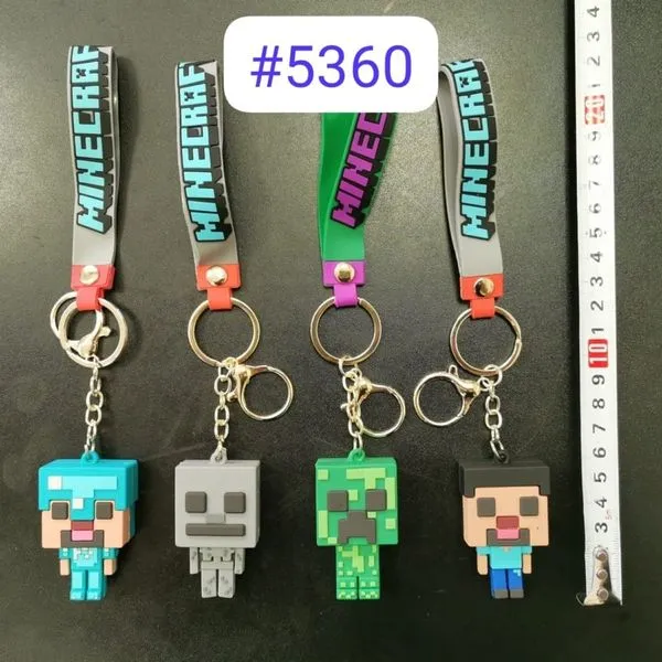 Brelok Minecraft gumowe figurki postaci PK12171 13cm