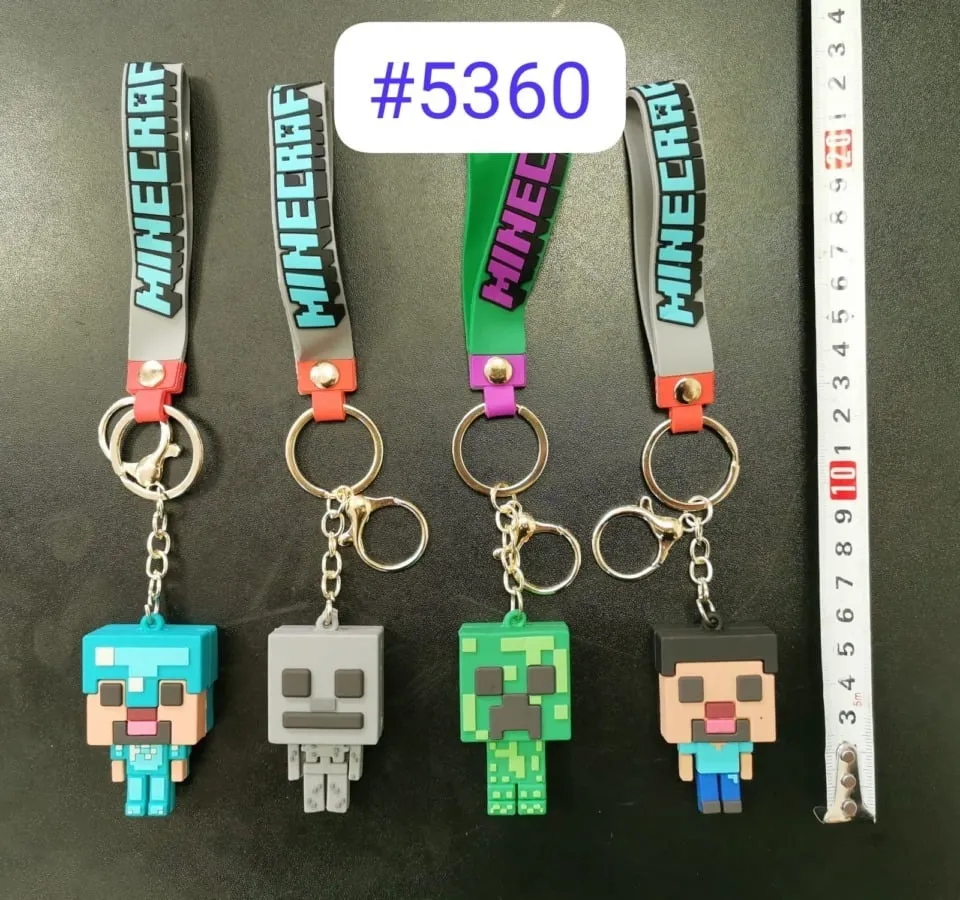 Brelok Minecraft gumowe figurki postaci PK12171 13cm
