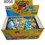 Saszetki Pokemon z niespodzianką, 24 szt. w żółtym displayu